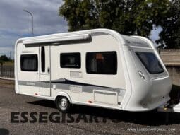 HOBBY EXCELLENT 455 UF CLIMA E MOVER CARAVAN 4 POSTI 2012 1.250 KG pieno