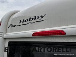 HOBBY EXCELLENT 455 UF CLIMA E MOVER CARAVAN 4 POSTI 2012 1.250 KG pieno