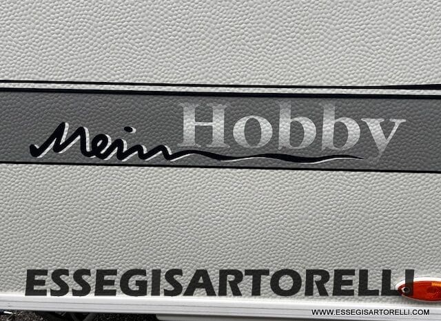 HOBBY EXCELLENT 455 UF CLIMA E MOVER CARAVAN 4 POSTI 2012 1.250 KG pieno