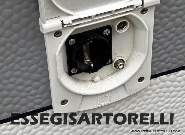 HOBBY EXCELLENT 455 UF CLIMA E MOVER CARAVAN 4 POSTI 2012 1.250 KG pieno