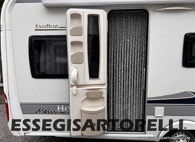 HOBBY EXCELLENT 455 UF CLIMA E MOVER CARAVAN 4 POSTI 2012 1.250 KG pieno