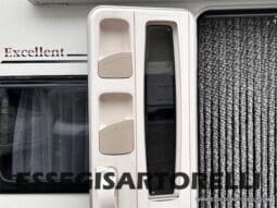 HOBBY EXCELLENT 455 UF CLIMA E MOVER CARAVAN 4 POSTI 2012 1.250 KG pieno