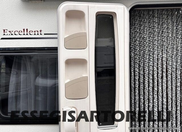 HOBBY EXCELLENT 455 UF CLIMA E MOVER CARAVAN 4 POSTI 2012 1.250 KG pieno
