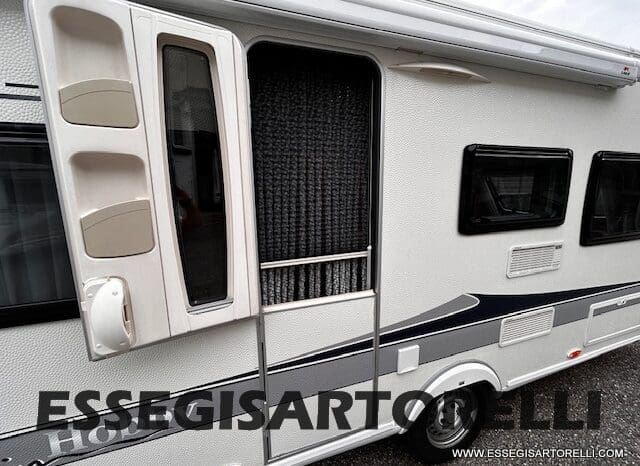 HOBBY EXCELLENT 455 UF CLIMA E MOVER CARAVAN 4 POSTI 2012 1.250 KG pieno