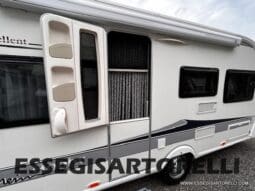 HOBBY EXCELLENT 455 UF CLIMA E MOVER CARAVAN 4 POSTI 2012 1.250 KG pieno