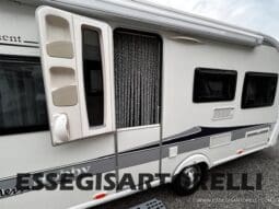 HOBBY EXCELLENT 455 UF CLIMA E MOVER CARAVAN 4 POSTI 2012 1.250 KG pieno