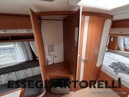 HOBBY EXCELLENT 455 UF CLIMA E MOVER CARAVAN 4 POSTI 2012 1.250 KG pieno
