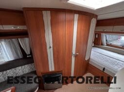 HOBBY EXCELLENT 455 UF CLIMA E MOVER CARAVAN 4 POSTI 2012 1.250 KG pieno