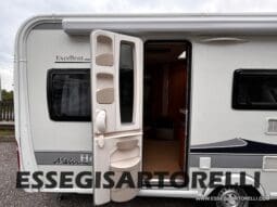 HOBBY EXCELLENT 455 UF CLIMA E MOVER CARAVAN 4 POSTI 2012 1.250 KG pieno