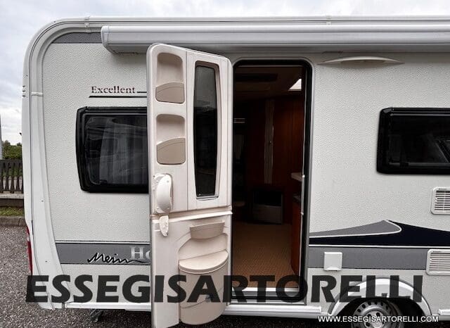 HOBBY EXCELLENT 455 UF CLIMA E MOVER CARAVAN 4 POSTI 2012 1.250 KG pieno