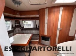 HOBBY EXCELLENT 455 UF CLIMA E MOVER CARAVAN 4 POSTI 2012 1.250 KG pieno