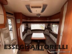 HOBBY EXCELLENT 455 UF CLIMA E MOVER CARAVAN 4 POSTI 2012 1.250 KG pieno