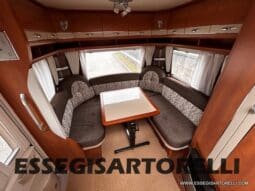 HOBBY EXCELLENT 455 UF CLIMA E MOVER CARAVAN 4 POSTI 2012 1.250 KG pieno