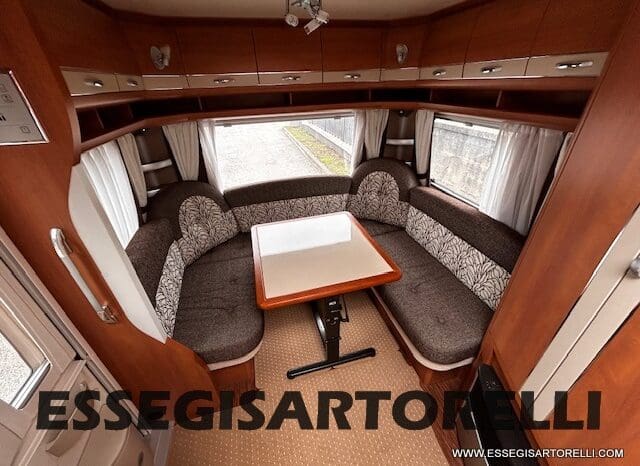 HOBBY EXCELLENT 455 UF CLIMA E MOVER CARAVAN 4 POSTI 2012 1.250 KG pieno