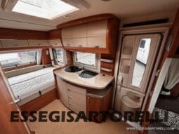 HOBBY EXCELLENT 455 UF CLIMA E MOVER CARAVAN 4 POSTI 2012 1.250 KG pieno