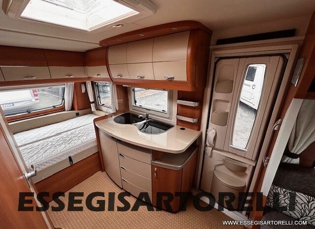 HOBBY EXCELLENT 455 UF CLIMA E MOVER CARAVAN 4 POSTI 2012 1.250 KG pieno