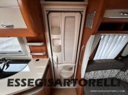 HOBBY EXCELLENT 455 UF CLIMA E MOVER CARAVAN 4 POSTI 2012 1.250 KG pieno