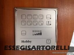 HOBBY EXCELLENT 455 UF CLIMA E MOVER CARAVAN 4 POSTI 2012 1.250 KG pieno
