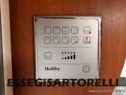 HOBBY EXCELLENT 455 UF CLIMA E MOVER CARAVAN 4 POSTI 2012 1.250 KG pieno