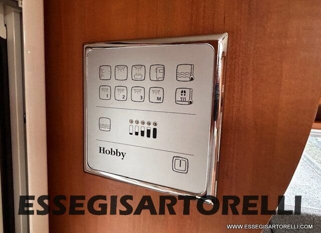 HOBBY EXCELLENT 455 UF CLIMA E MOVER CARAVAN 4 POSTI 2012 1.250 KG pieno