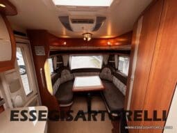 HOBBY EXCELLENT 455 UF CLIMA E MOVER CARAVAN 4 POSTI 2012 1.250 KG pieno