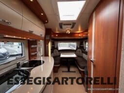 HOBBY EXCELLENT 455 UF CLIMA E MOVER CARAVAN 4 POSTI 2012 1.250 KG pieno