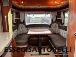 HOBBY EXCELLENT 455 UF CLIMA E MOVER CARAVAN 4 POSTI 2012 1.250 KG pieno