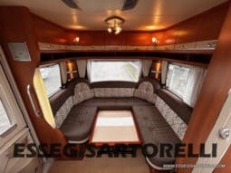 HOBBY EXCELLENT 455 UF CLIMA E MOVER CARAVAN 4 POSTI 2012 1.250 KG pieno