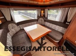 HOBBY EXCELLENT 455 UF CLIMA E MOVER CARAVAN 4 POSTI 2012 1.250 KG pieno
