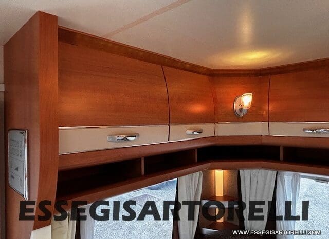 HOBBY EXCELLENT 455 UF CLIMA E MOVER CARAVAN 4 POSTI 2012 1.250 KG pieno