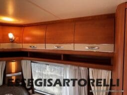HOBBY EXCELLENT 455 UF CLIMA E MOVER CARAVAN 4 POSTI 2012 1.250 KG pieno