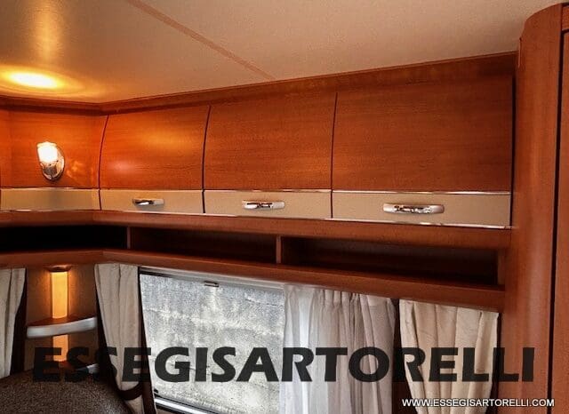 HOBBY EXCELLENT 455 UF CLIMA E MOVER CARAVAN 4 POSTI 2012 1.250 KG pieno