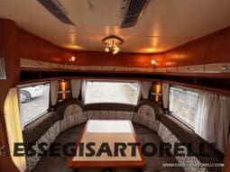 HOBBY EXCELLENT 455 UF CLIMA E MOVER CARAVAN 4 POSTI 2012 1.250 KG pieno