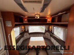 HOBBY EXCELLENT 455 UF CLIMA E MOVER CARAVAN 4 POSTI 2012 1.250 KG pieno