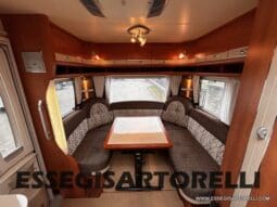 HOBBY EXCELLENT 455 UF CLIMA E MOVER CARAVAN 4 POSTI 2012 1.250 KG pieno