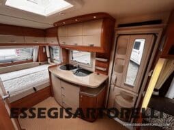 HOBBY EXCELLENT 455 UF CLIMA E MOVER CARAVAN 4 POSTI 2012 1.250 KG pieno