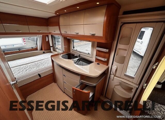 HOBBY EXCELLENT 455 UF CLIMA E MOVER CARAVAN 4 POSTI 2012 1.250 KG pieno