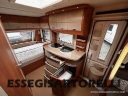 HOBBY EXCELLENT 455 UF CLIMA E MOVER CARAVAN 4 POSTI 2012 1.250 KG pieno