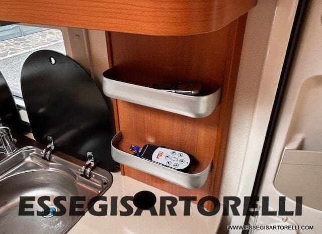 HOBBY EXCELLENT 455 UF CLIMA E MOVER CARAVAN 4 POSTI 2012 1.250 KG pieno