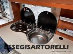HOBBY EXCELLENT 455 UF CLIMA E MOVER CARAVAN 4 POSTI 2012 1.250 KG pieno
