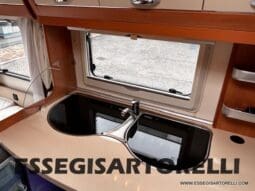 HOBBY EXCELLENT 455 UF CLIMA E MOVER CARAVAN 4 POSTI 2012 1.250 KG pieno