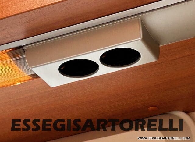 HOBBY EXCELLENT 455 UF CLIMA E MOVER CARAVAN 4 POSTI 2012 1.250 KG pieno