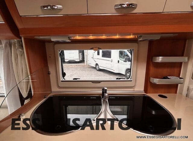 HOBBY EXCELLENT 455 UF CLIMA E MOVER CARAVAN 4 POSTI 2012 1.250 KG pieno