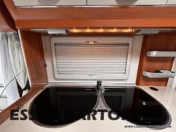 HOBBY EXCELLENT 455 UF CLIMA E MOVER CARAVAN 4 POSTI 2012 1.250 KG pieno