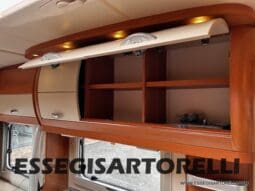 HOBBY EXCELLENT 455 UF CLIMA E MOVER CARAVAN 4 POSTI 2012 1.250 KG pieno