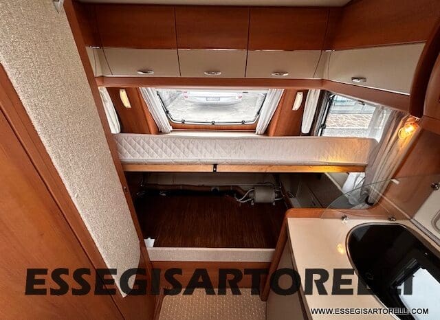 HOBBY EXCELLENT 455 UF CLIMA E MOVER CARAVAN 4 POSTI 2012 1.250 KG pieno