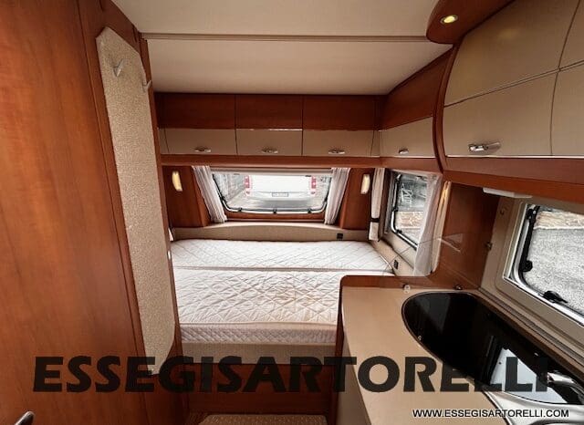 HOBBY EXCELLENT 455 UF CLIMA E MOVER CARAVAN 4 POSTI 2012 1.250 KG pieno