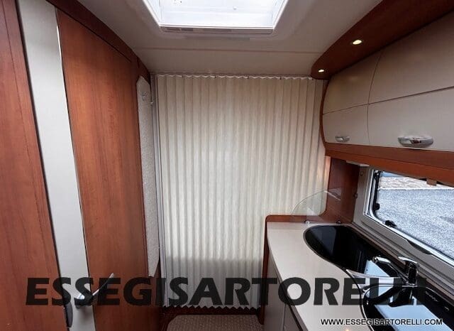 HOBBY EXCELLENT 455 UF CLIMA E MOVER CARAVAN 4 POSTI 2012 1.250 KG pieno