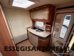 HOBBY EXCELLENT 455 UF CLIMA E MOVER CARAVAN 4 POSTI 2012 1.250 KG pieno