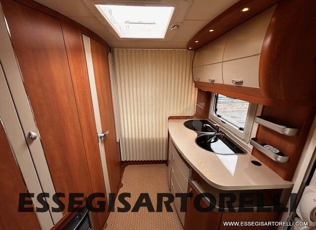 HOBBY EXCELLENT 455 UF CLIMA E MOVER CARAVAN 4 POSTI 2012 1.250 KG pieno